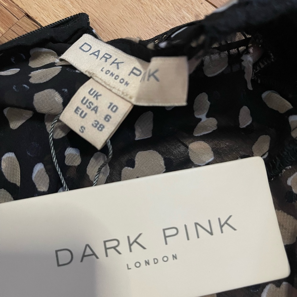 Dark pink dress